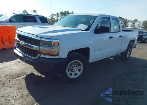 2016 Chevrolet Silverado 1500 Wt из США, поврежденный, VIN 1GCRCNEH8GZ238078